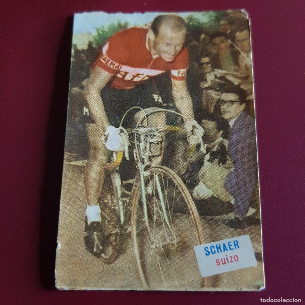 Sammelleidenschaft Sport: FHER - VUELTA CICLISTA ESPA&Ntilde;A 1961 - 61 - SCHAER SUIZO - NUNCA PEGADO