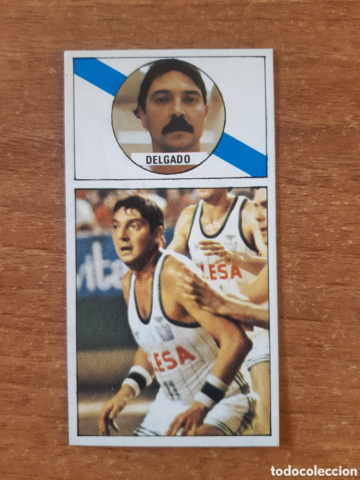 Coleccionismo deportivo: N&deg;57 ERNESTO DELGADO CLESA FERROL ED. MERCHANTE LIGA ACB 86-87 CONVERSE MAC GREGOR. NUNCA PEGADO
