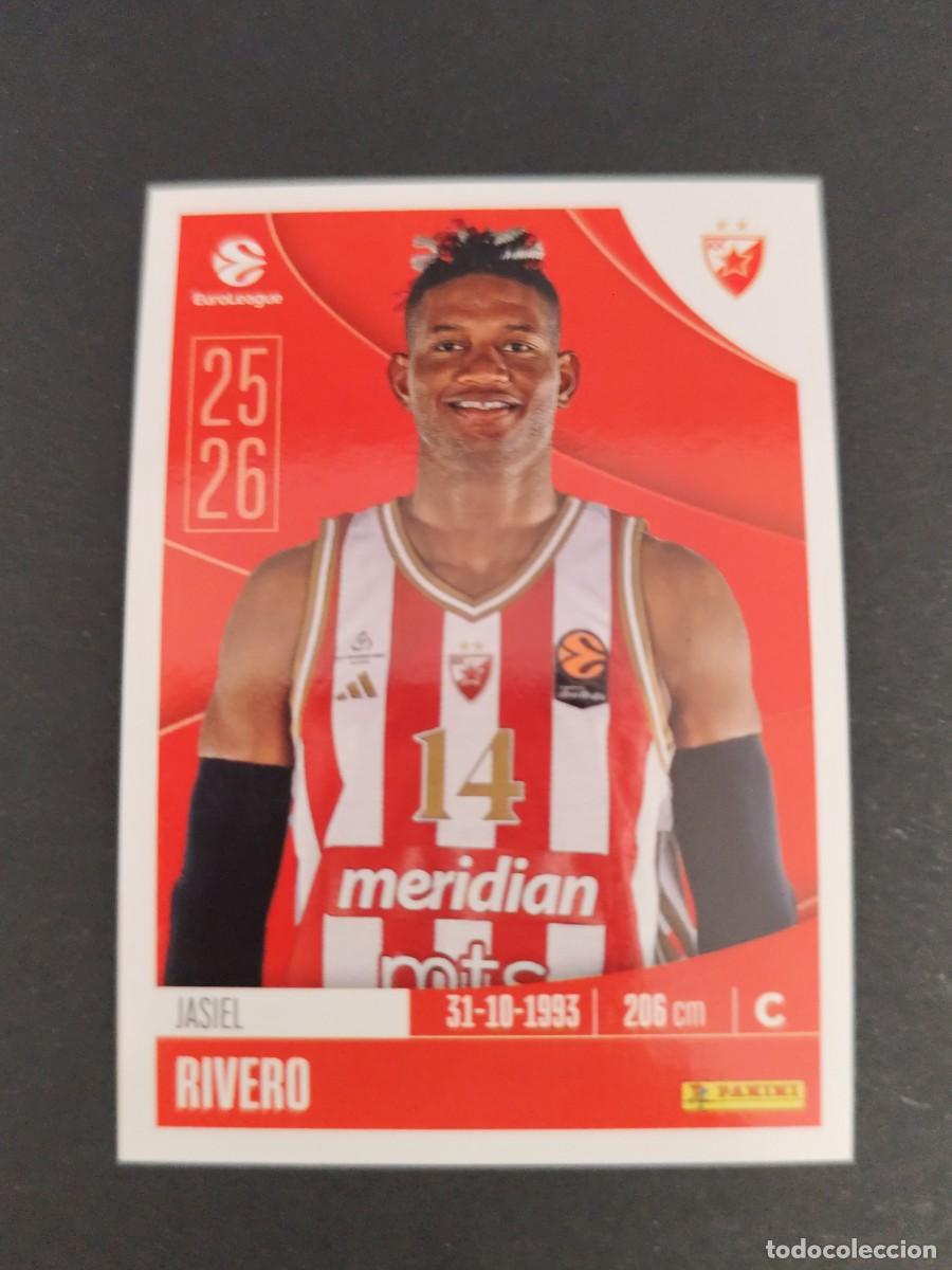 Coleccionismo deportivo: 109 JASIEL RIVERO ESTRELLA ROJA BELGRADO EUROLEAGUE 2025 2026 25 26 BALONCESTO