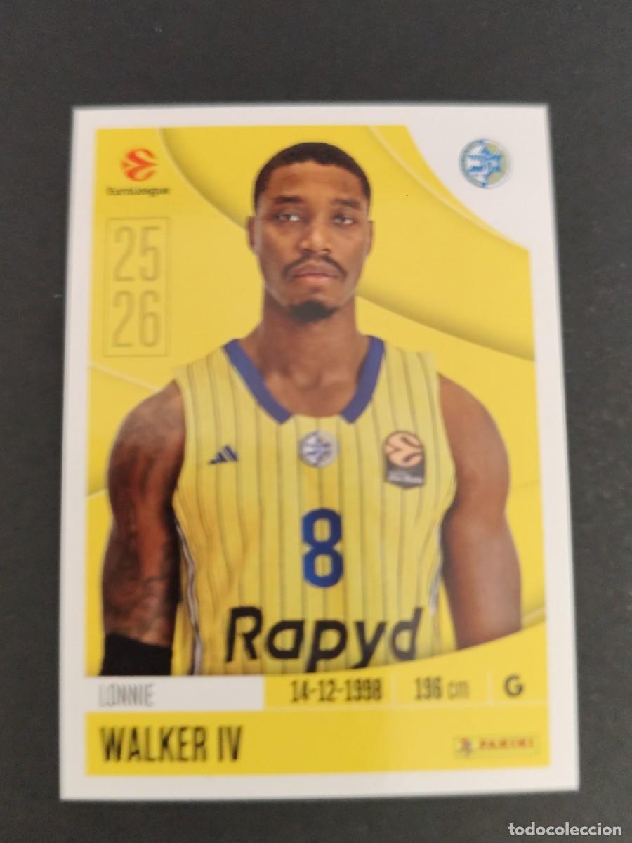 Coleccionismo deportivo: 235 LONNIE WALKER IV MACCABI TEL AVIV EUROLEAGUE 2025 2026 25 26 BALONCESTO