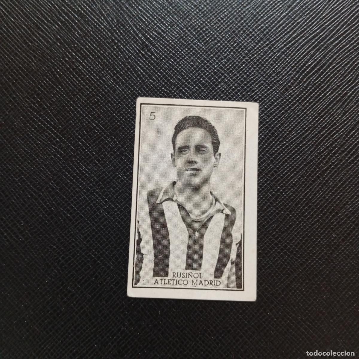 Coleccionismo deportivo: 5 RUSI&Ntilde;OL AT MADRID GRAFICAS BRASIL 1956 1957 FUTBOL LIGA 56 57 - SIN PEGAR - A29 PG45