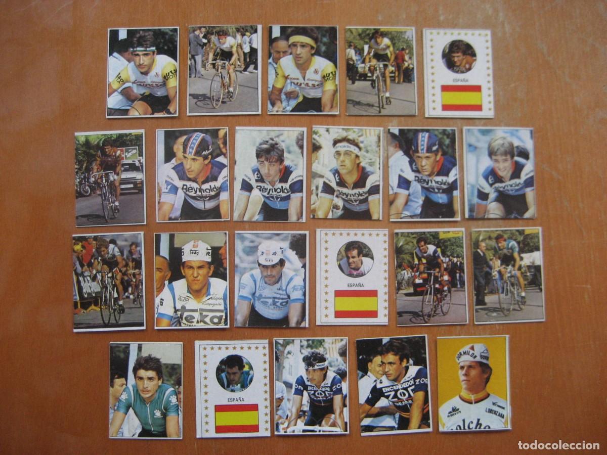 Coleccionismo deportivo: VUELTA CICLISTA - ASES INTERNACIONALES DEL PEDAL - MERCHANTE 1983 - CHOCOLATES HUESO -CROMOS SUELTOS