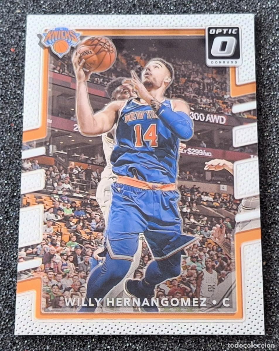 Coleccionismo deportivo: Willy Hernangomez New York Knicks Panini Donruss Optic Basketball
