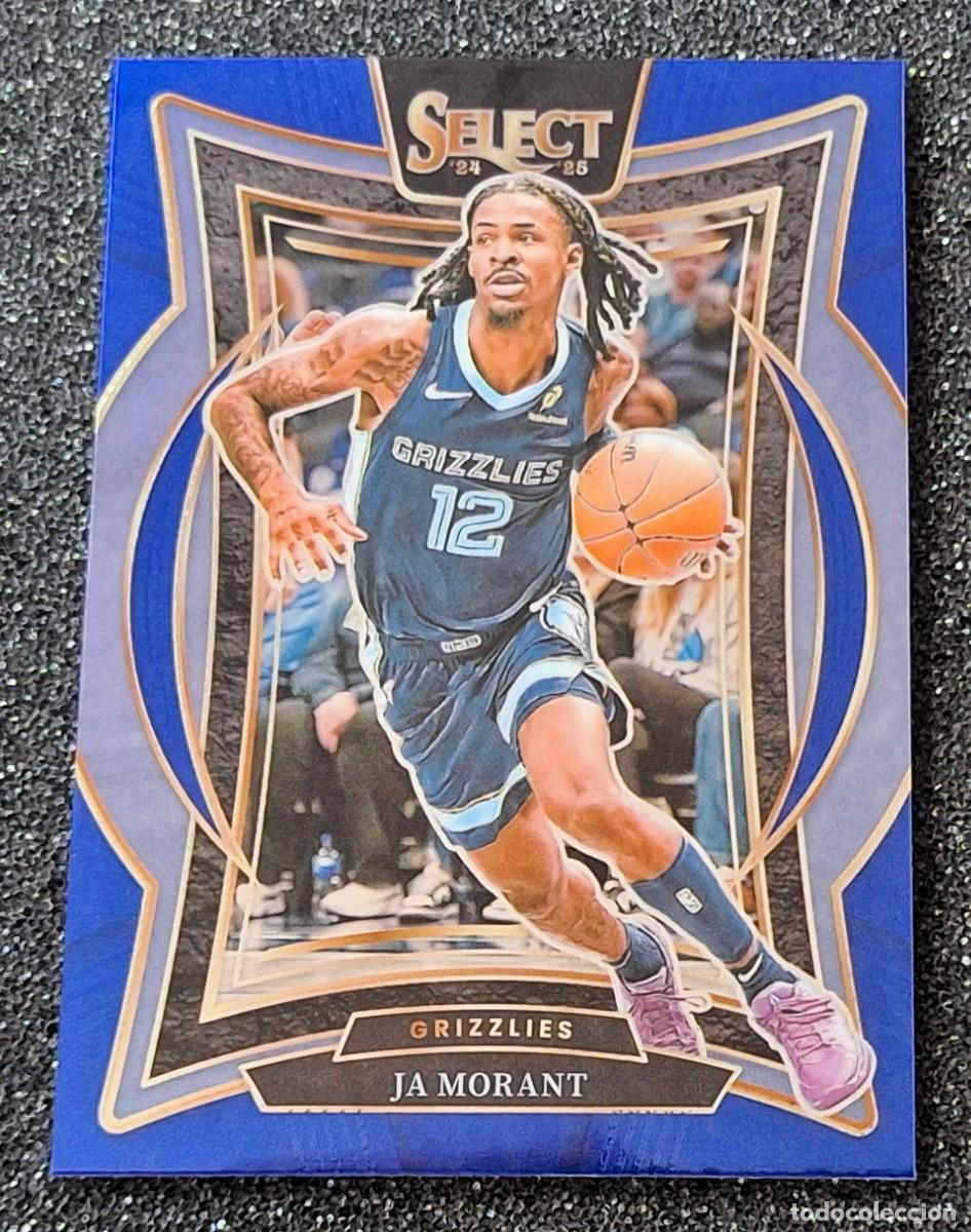 Coleccionismo deportivo: Ja Morant Memphis Grizzlies Panini Select Basketball Blue Concourse