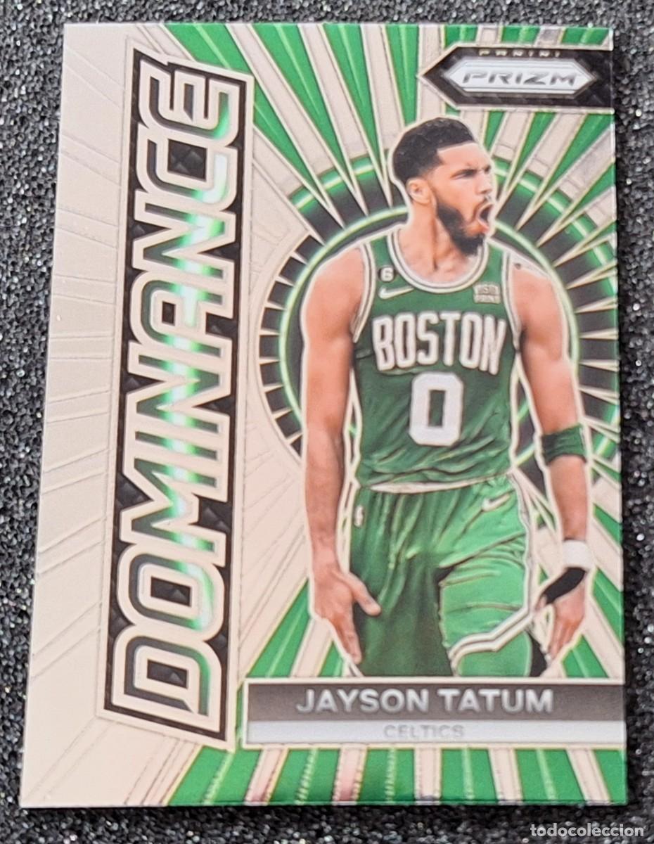 Coleccionismo deportivo: Jayson Tatum Boston Celtics Panini Prizm Basketball Dominance