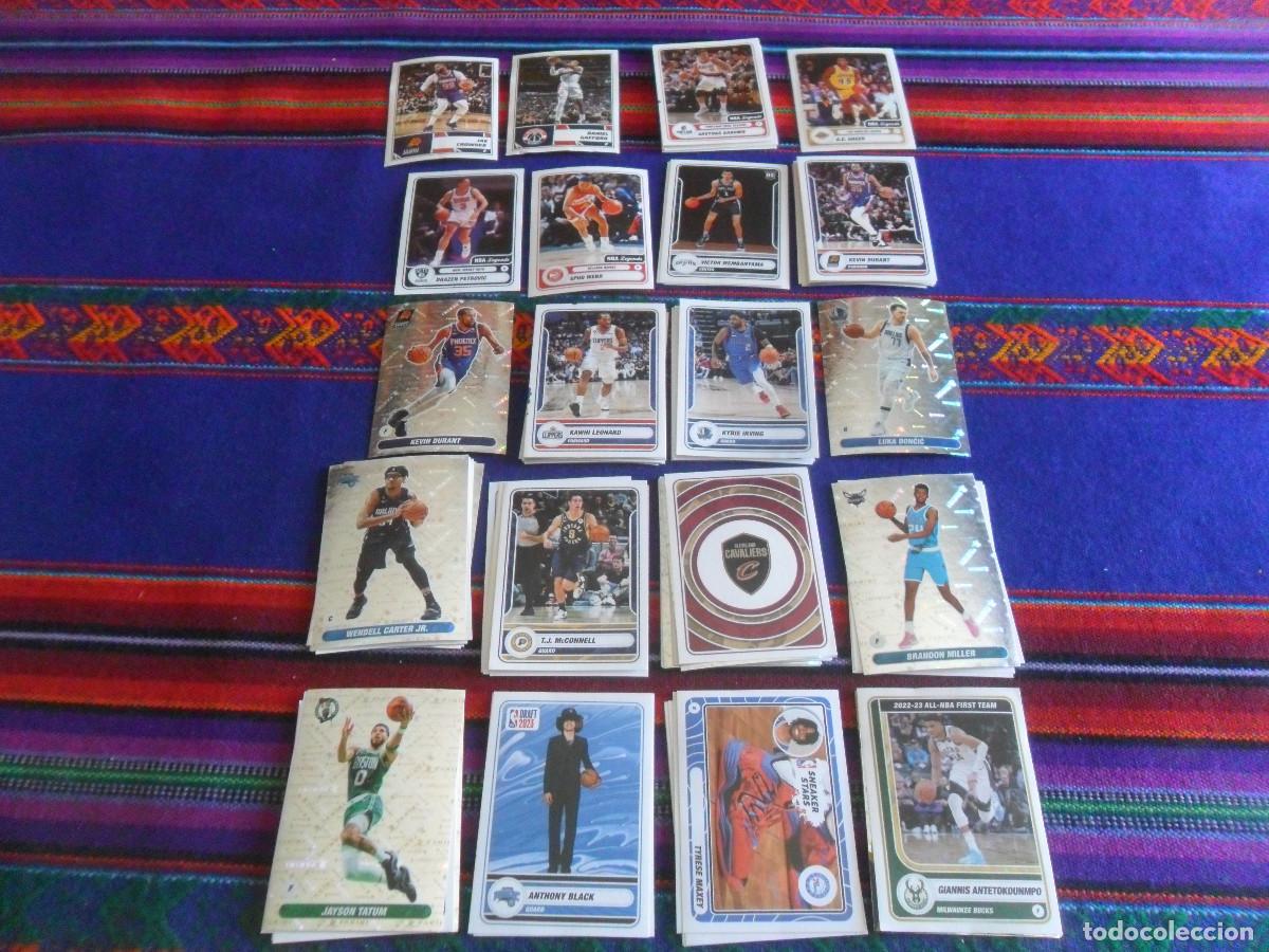 Coleccionismo deportivo: 86 CROMO NBA 2023 24 PANINI PETROVIC SABONIS DONCIC DURANT ANTETOKOUNMPO WEMBANYAMA SPUD WEBB JOKIC