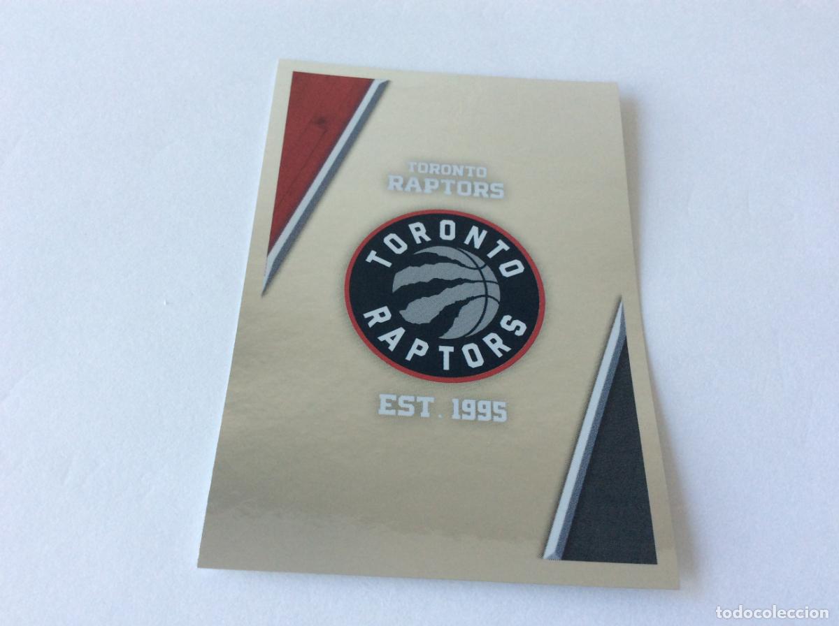 Coleccionismo deportivo: 195 Logo Toronto Raptors NBA Basketball 2018 2019 18 19 Panini