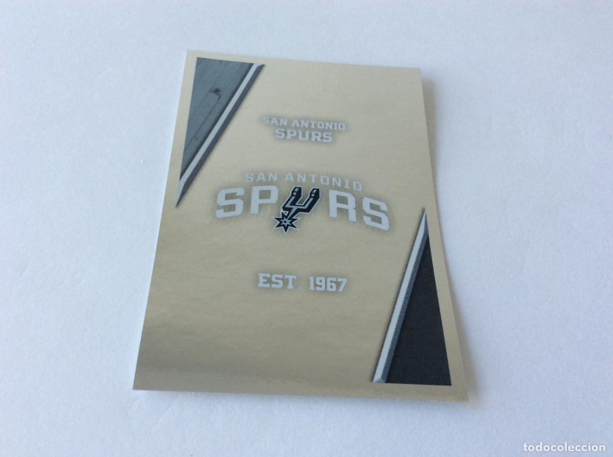 Coleccionismo deportivo: 390 Logo San Antonio Spurs NBA Basketball 2018 2019 18 19 Panini