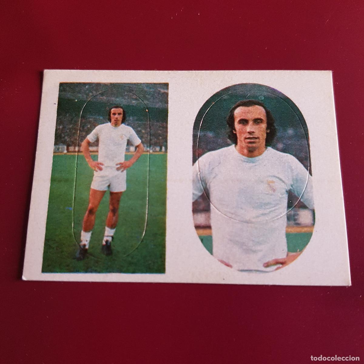 Coleccionismo deportivo: MAGA - FUTBOL 1975 - 75 - R MADRID - ROBERTO MARTINEZ 33 44 - NUNCA PEGADO