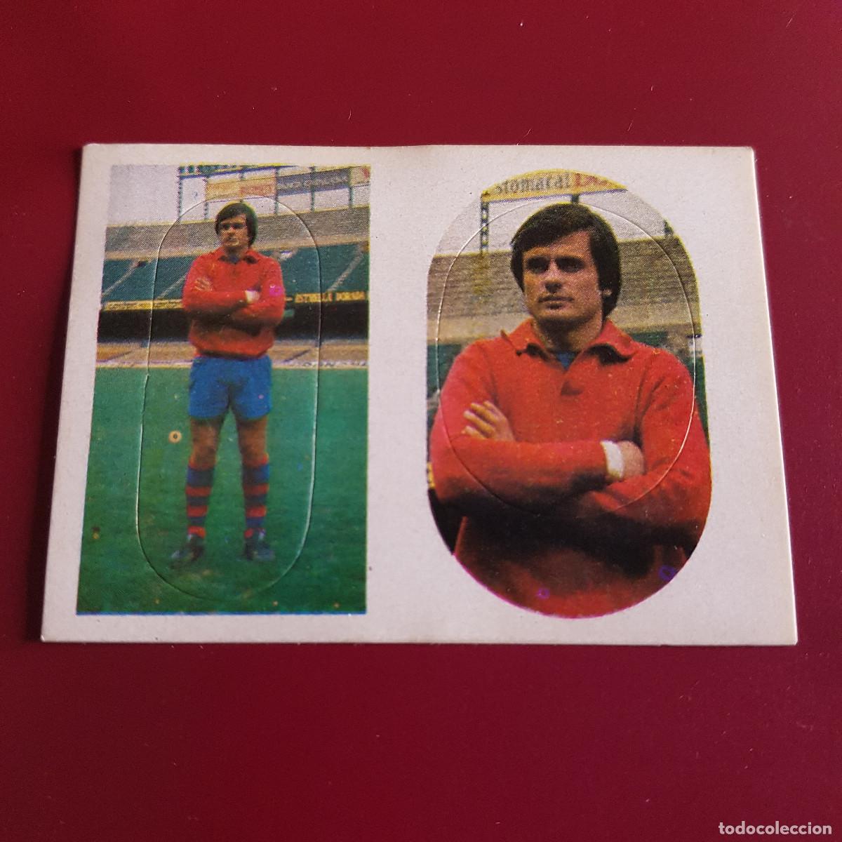 Coleccionismo deportivo: MAGA - FUTBOL 1975 - 75 - BARCELONA - MORA 54 65 - NUNCA PEGADO