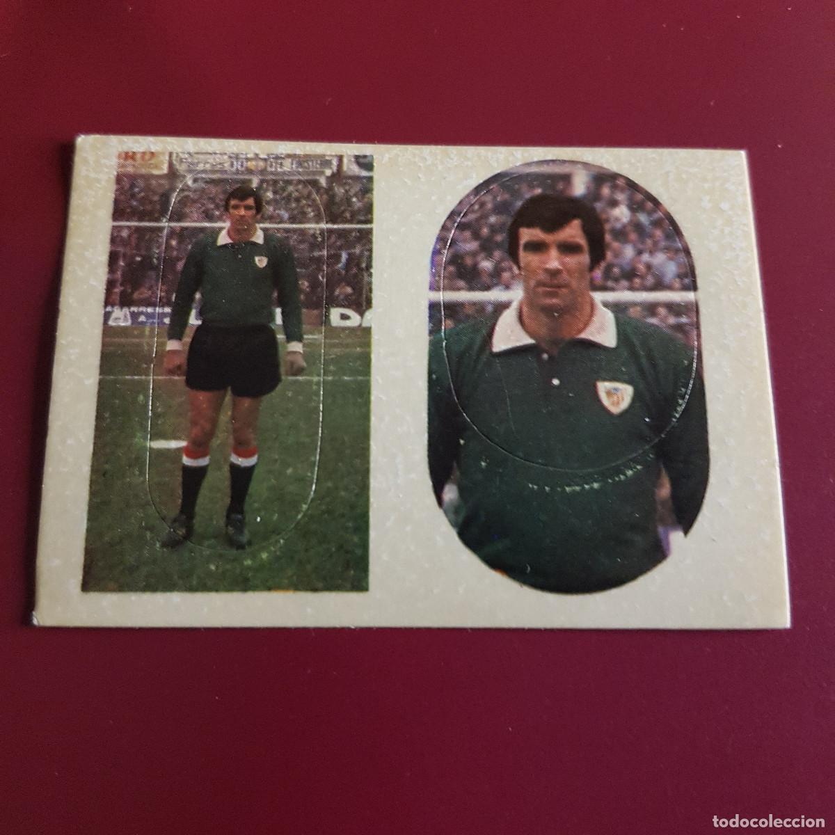 Coleccionismo deportivo: MAGA - FUTBOL 1975 - 75 - BILBAO - IRIBAR 104 115 - NUNCA PEGADO