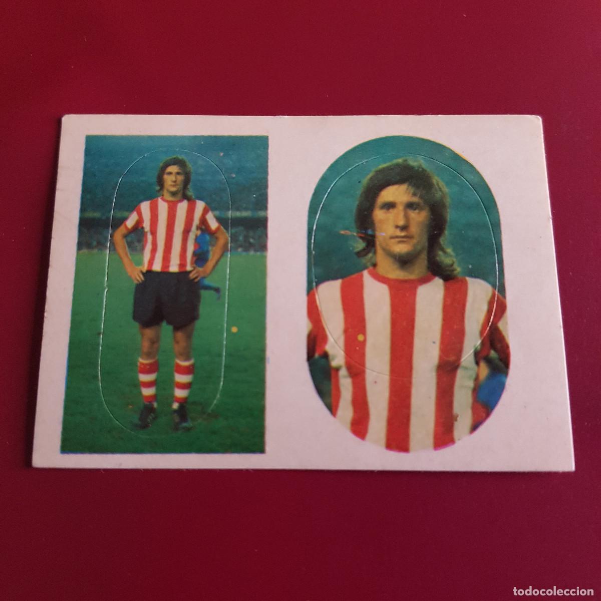 Coleccionismo deportivo: MAGA - FUTBOL 1975 - 75 - BILBAO - ESCALZA 107 118 - NUNCA PEGADO