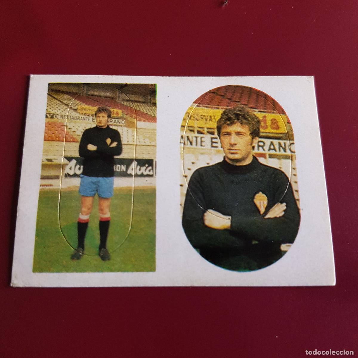 Coleccionismo deportivo: MAGA - FUTBOL 1975 - 75 - GIJON - CASTRO 154 165 - NUNCA PEGADO