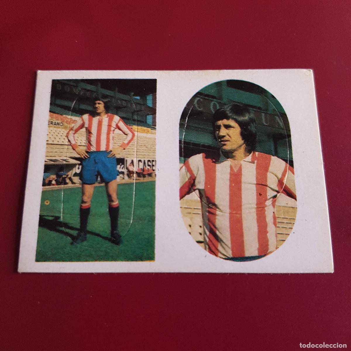 Coleccionismo deportivo: MAGA - FUTBOL 1975 - 75 - GIJON - LANDUCCI 161 172 - NUNCA PEGADO