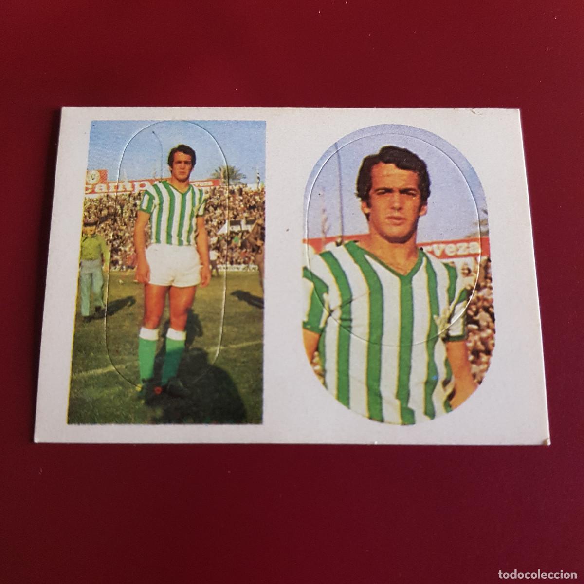Coleccionismo deportivo: MAGA - FUTBOL 1975 - 75 - BETIS - DEL POZO 279 290 - NUNCA PEGADO