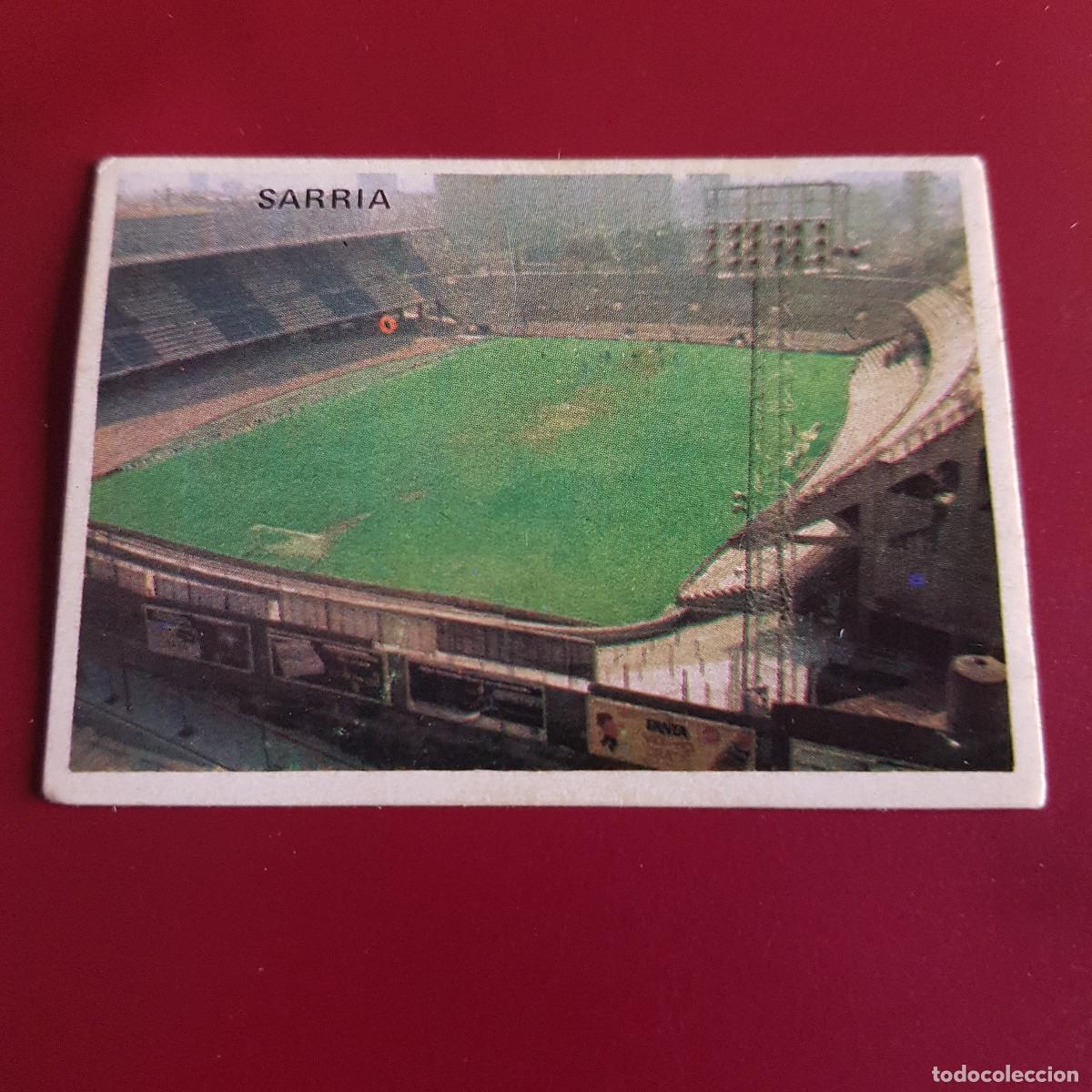 Coleccionismo deportivo: MAGA - FUTBOL 1975 - 75 - ESPA&Ntilde;OL - SARRIA 76 - NUNCA PEGADO