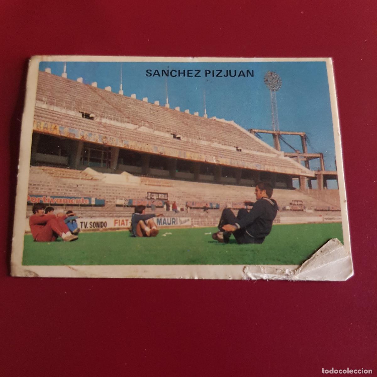 Coleccionismo deportivo: MAGA - FUTBOL 1975 - 75 - R MADRID - SANCHEZ PIZJUAN 253 - NUNCA PEGADO