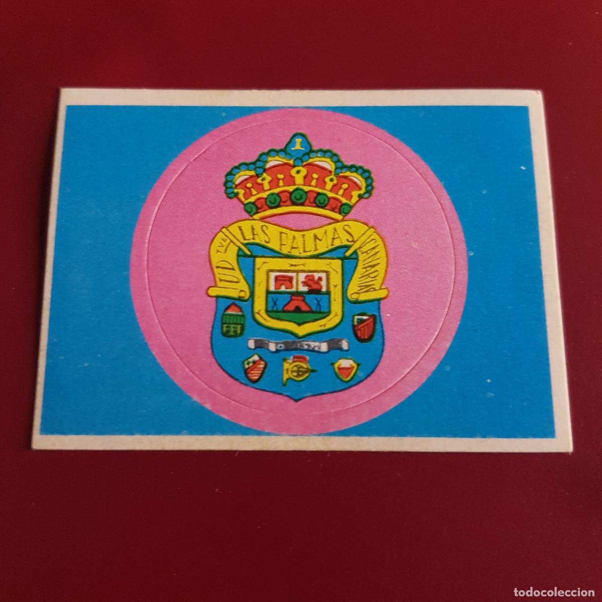 Coleccionismo deportivo: MAGA - FUTBOL 1975 - 75 - LAS PALMAS - ESCUDO 378 - NUNCA PEGADO