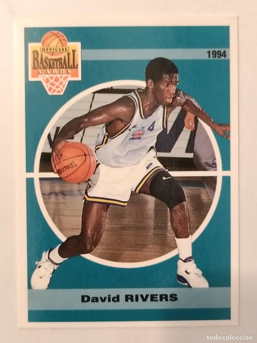 Coleccionismo deportivo: #1 DAVID RIVERS (ANTIBES) CARDS LNB FRANCIA 93/94 PANINI