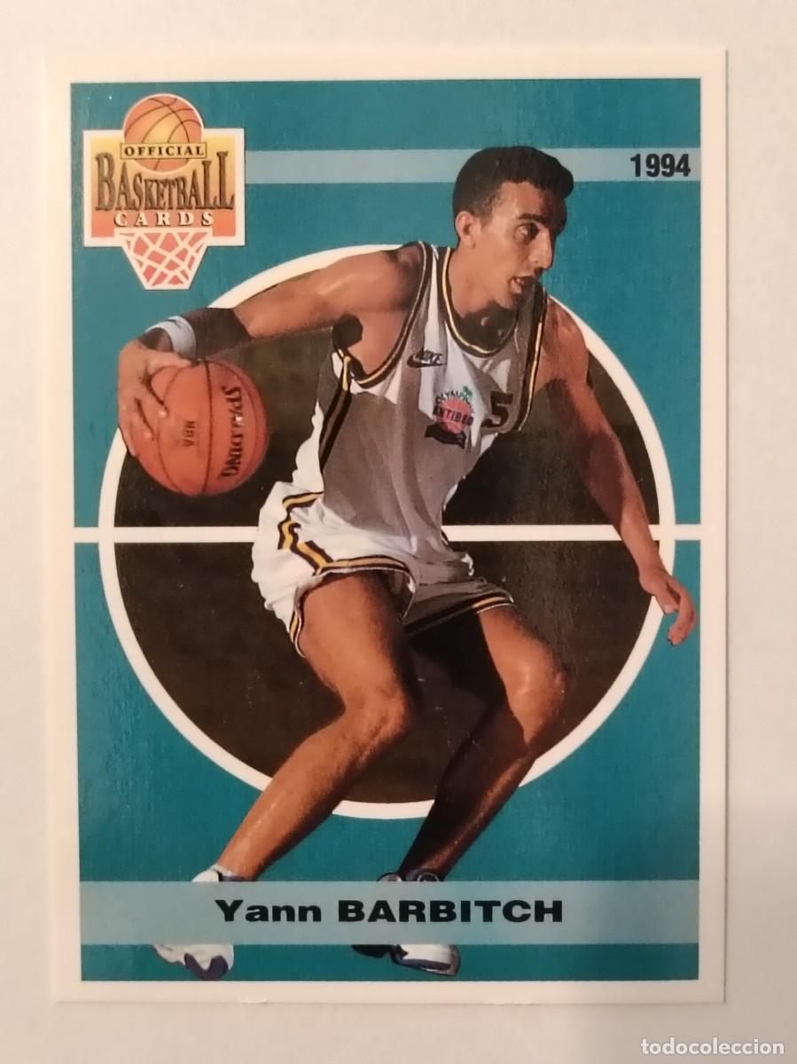 Coleccionismo deportivo: #2 YANN BARBITCH (ANTIBES) CARDS LNB FRANCIA 93/94 PANINI