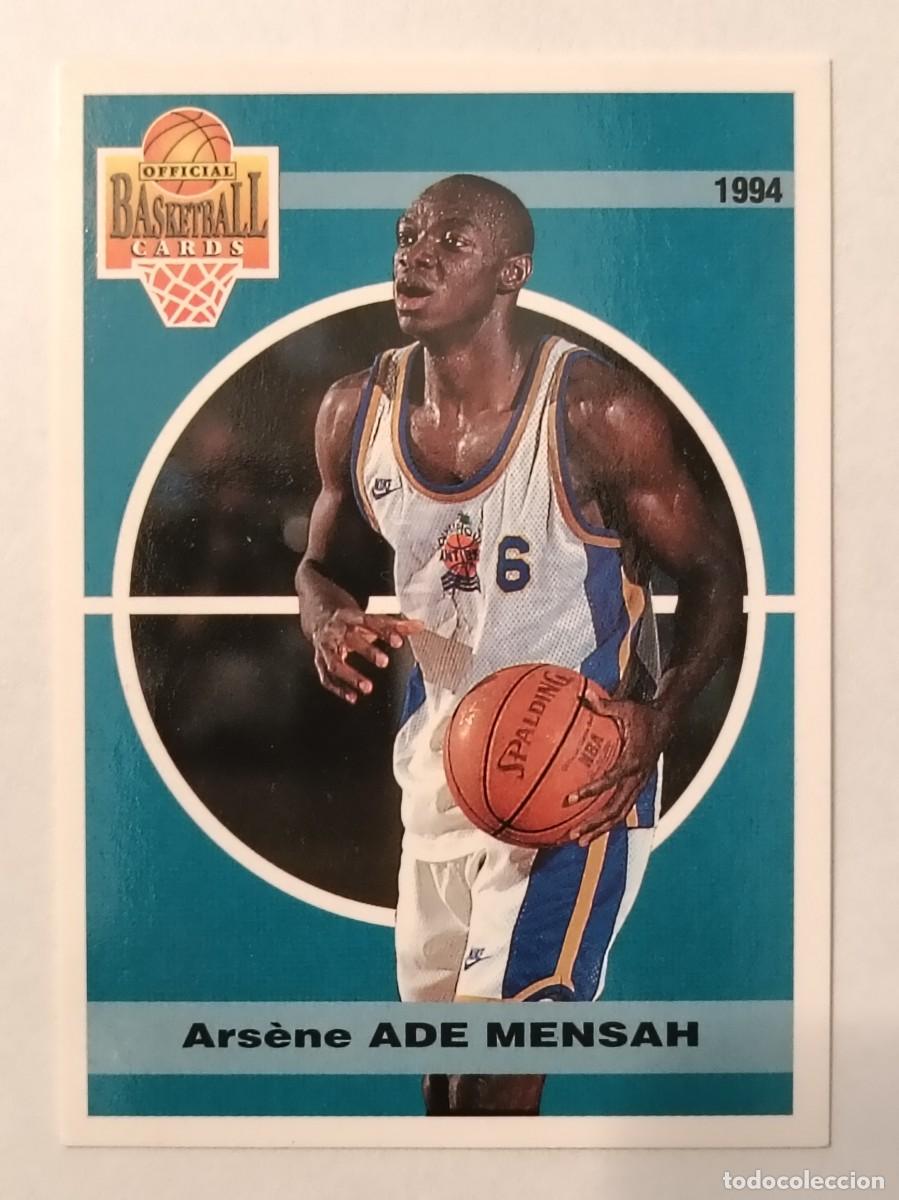 Coleccionismo deportivo: #3 ARSENE ADE MENSAH (ANTIBES) CARDS LNB FRANCIA 93/94 PANINI