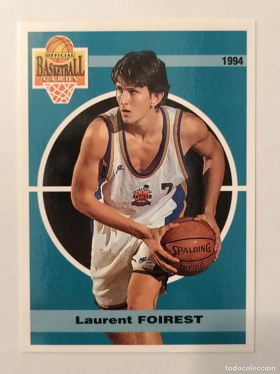 Coleccionismo deportivo: #4 LAURENT FOIREST (ANTIBES) CARDS LNB FRANCIA 93/94 PANINI