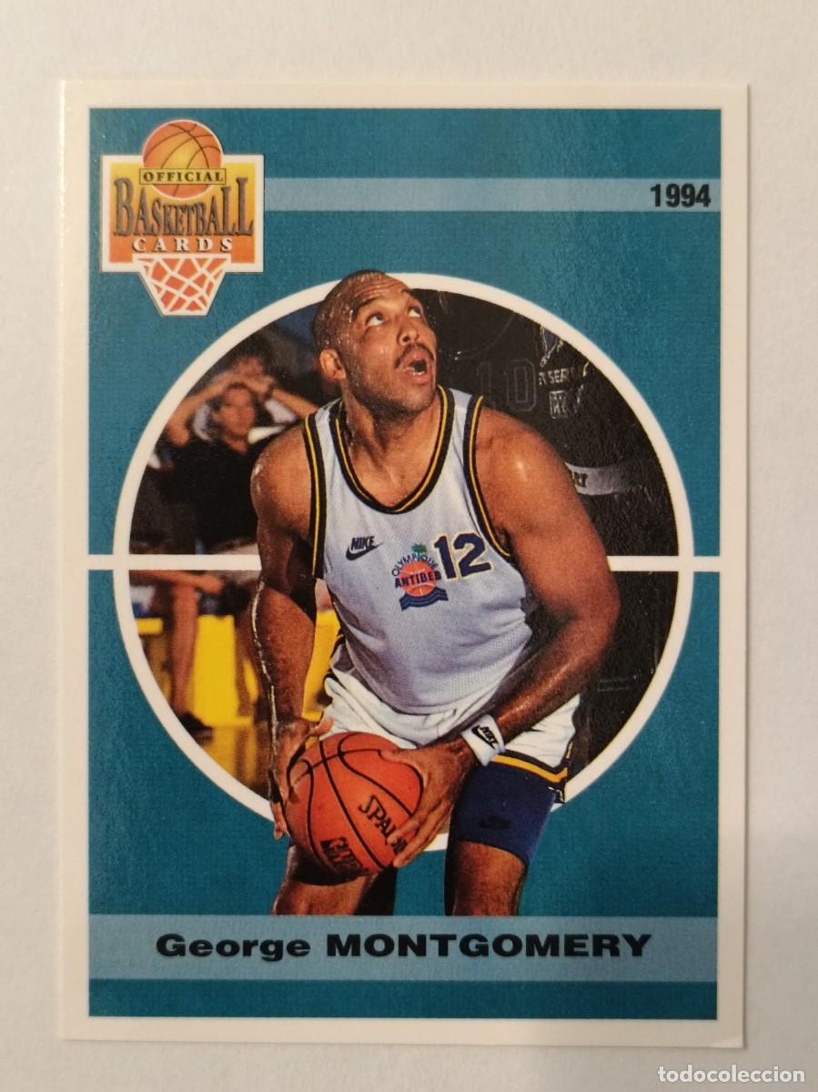 Coleccionismo deportivo: #7 GEORGE MONTGOMERY (ANTIBES) CARDS LNB FRANCIA 93/94 PANINI