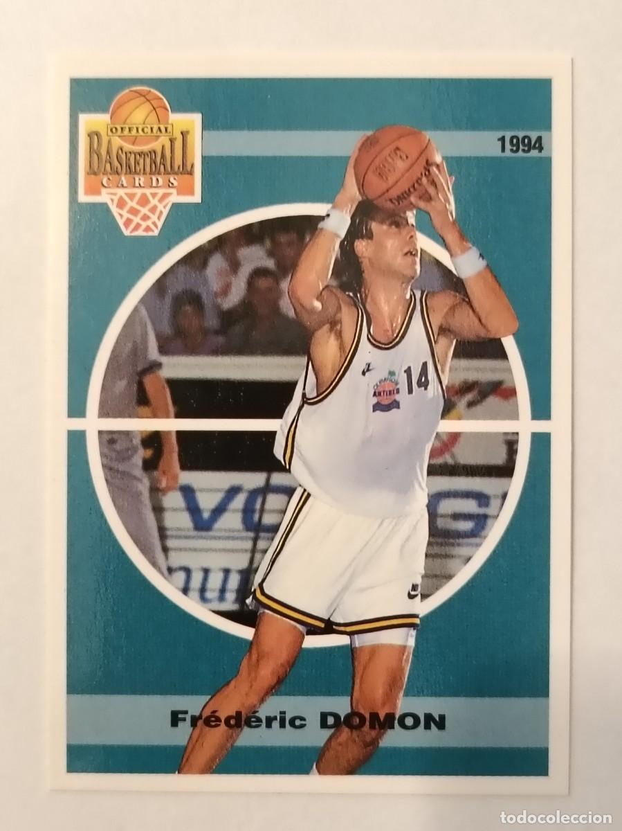 Coleccionismo deportivo: #9 FREDERIC DOMON (ANTIBES) CARDS LNB FRANCIA 93/94 PANINI