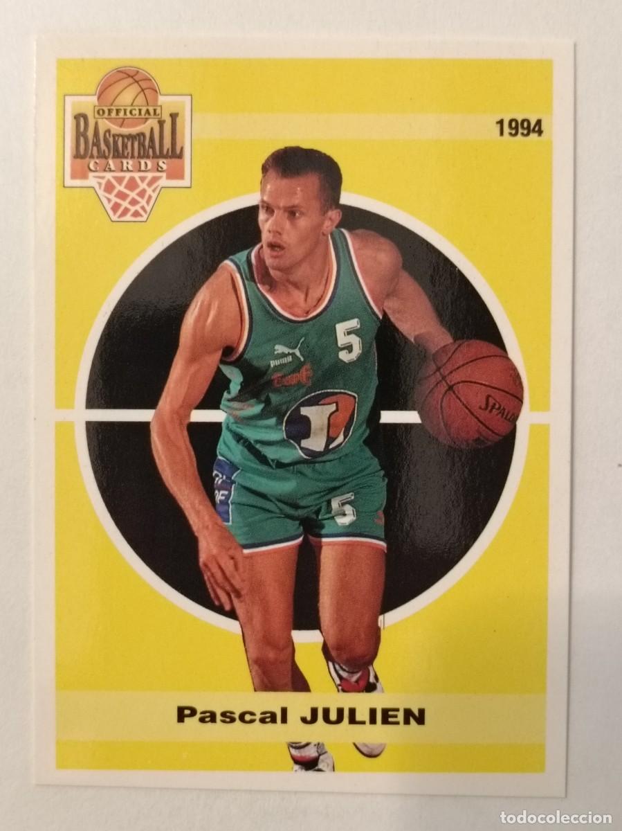 Coleccionismo deportivo: #12 PASCAL JULIEN (CHALONS) CARDS LNB FRANCIA 93/94 PANINI