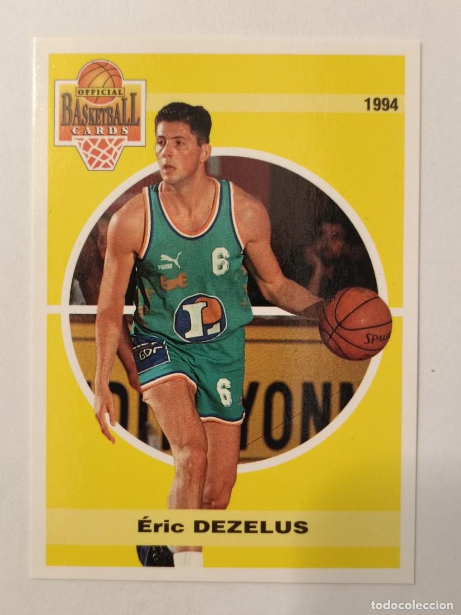 Coleccionismo deportivo: #13 ERIC DEZELUS (CHALONS) CARDS LNB FRANCIA 93/94 PANINI