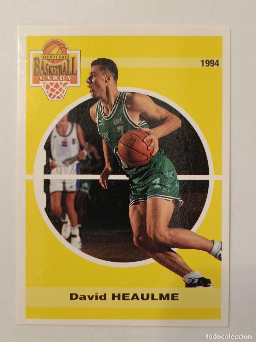 Coleccionismo deportivo: #14 DAVID HEAULME (CHALONS) CARDS LNB FRANCIA 93/94 PANINI