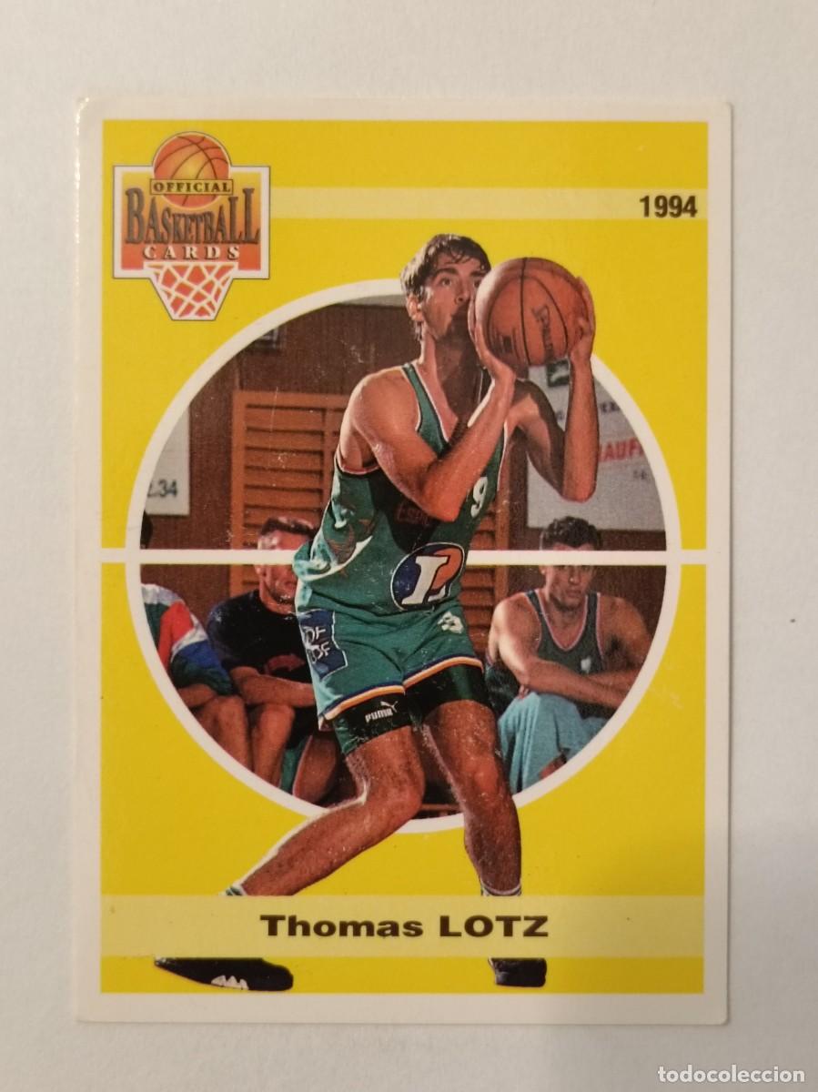 Coleccionismo deportivo: #15 THOMAS LOTZ (CHALONS) CARDS LNB FRANCIA 93/94 PANINI