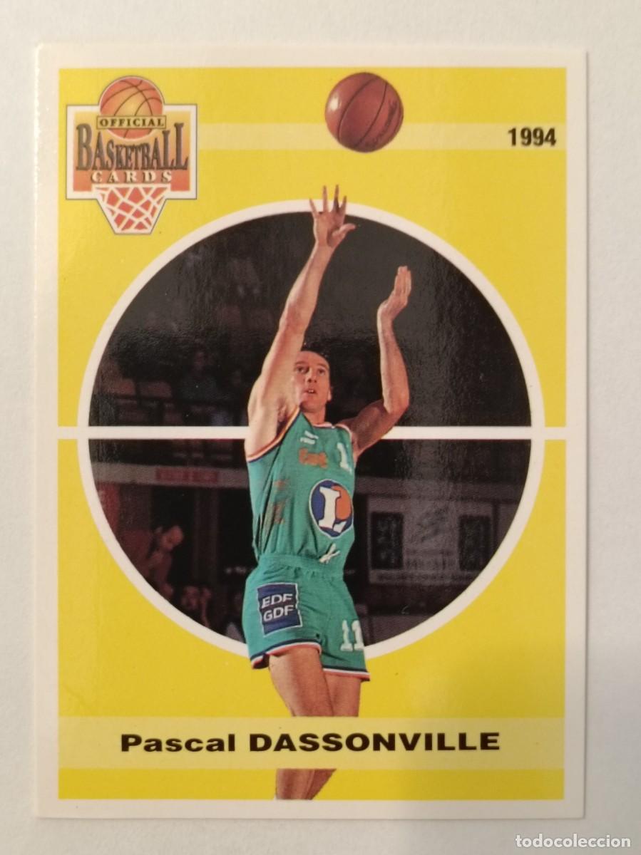 Coleccionismo deportivo: #17 PASCAL DASSONVILLE (CHALONS) CARDS LNB FRANCIA 93/94 PANINI