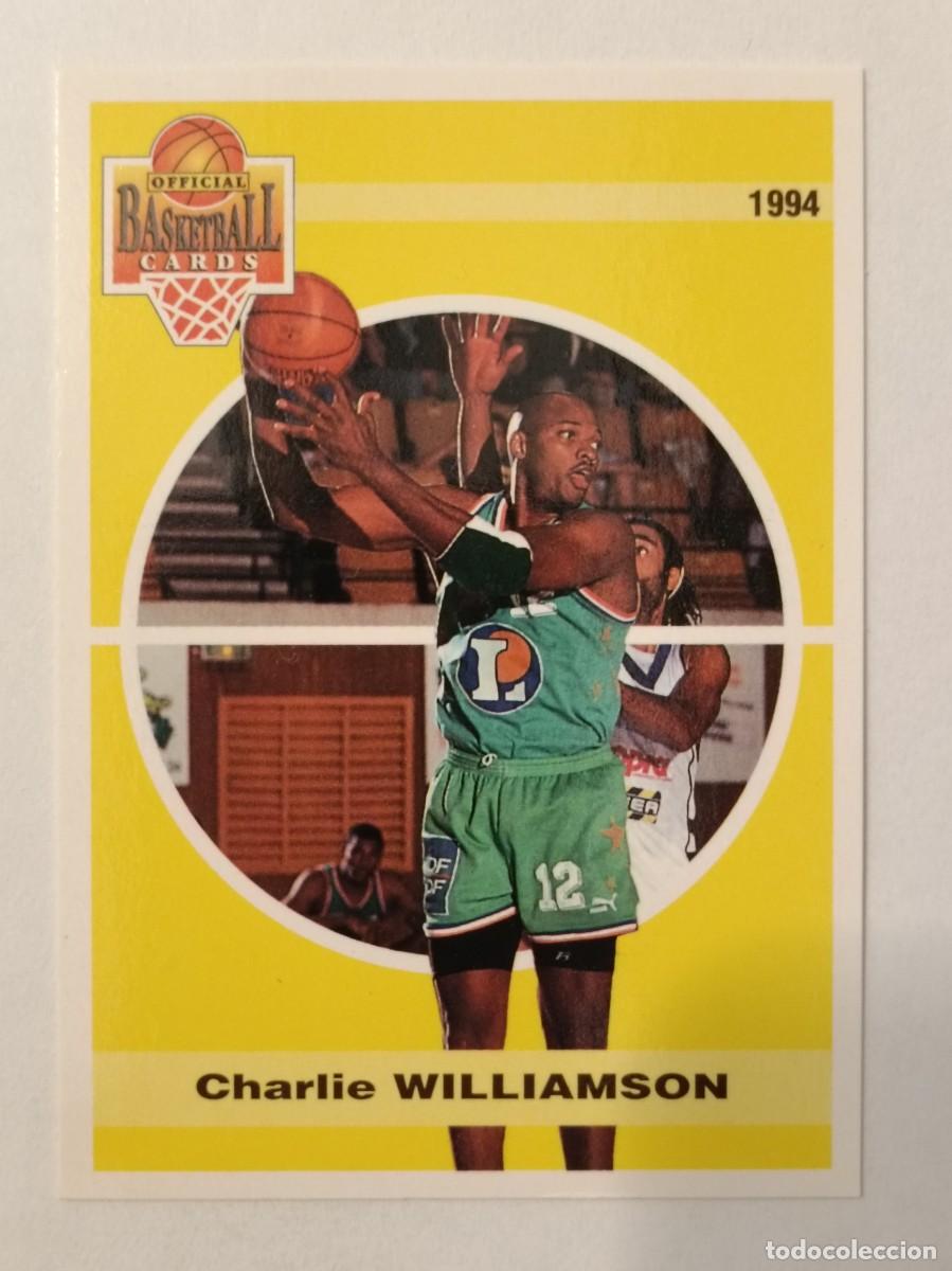Coleccionismo deportivo: #18 CHARLIE WILLIAMSON (CHALONS) CARDS LNB FRANCIA 93/94 PANINI