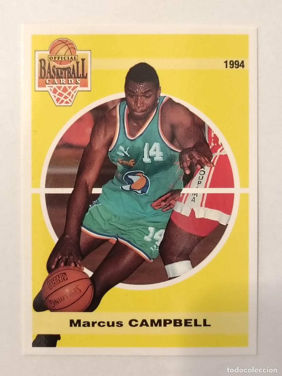 Coleccionismo deportivo: #20 MARCUS CAMPBELL (CHALONS) CARDS LNB FRANCIA 93/94 PANINI