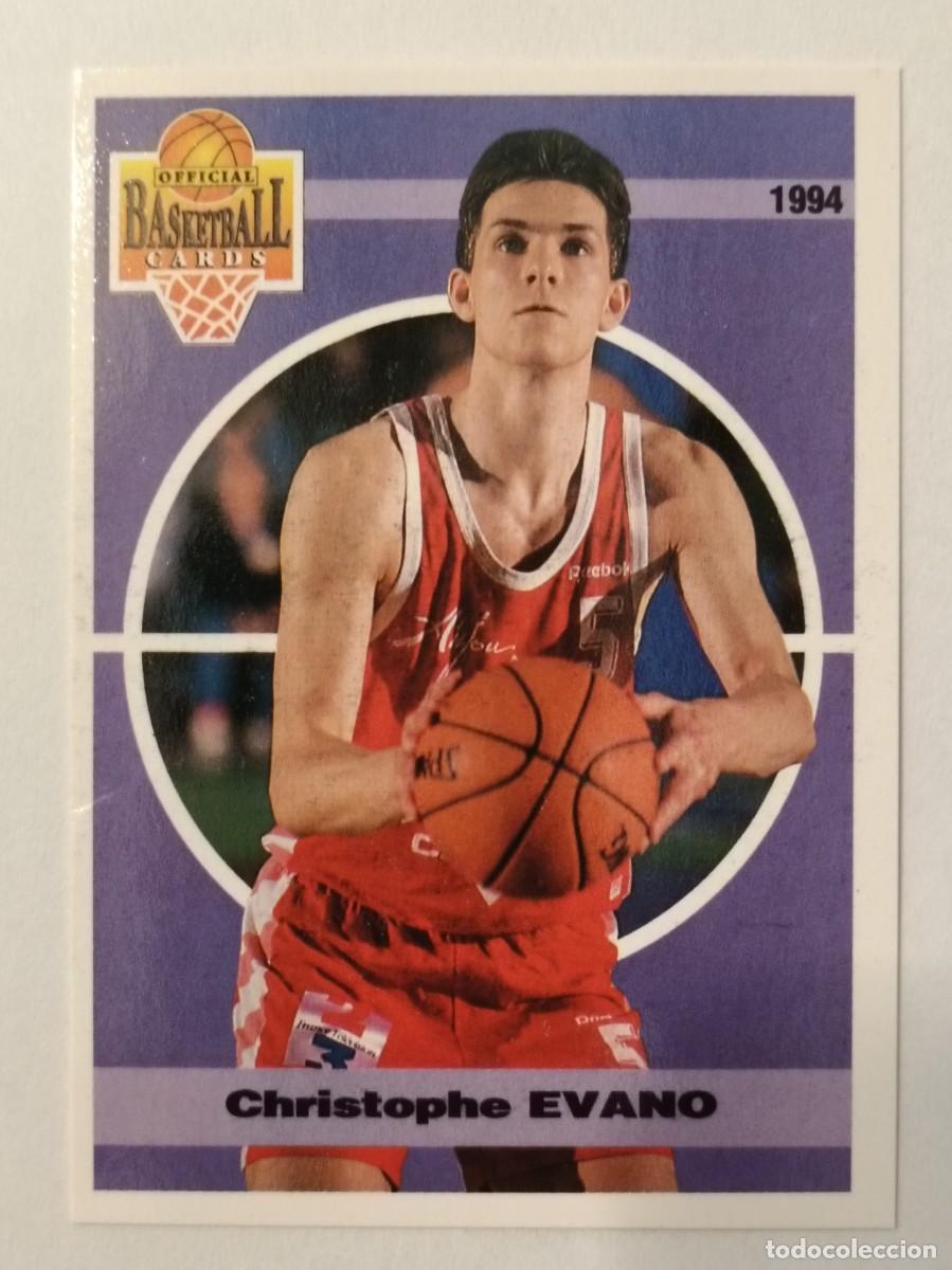 Coleccionismo deportivo: #22 CHRISTOPHE EVANO (CHOLET) CARDS LNB FRANCIA 93/94 PANINI
