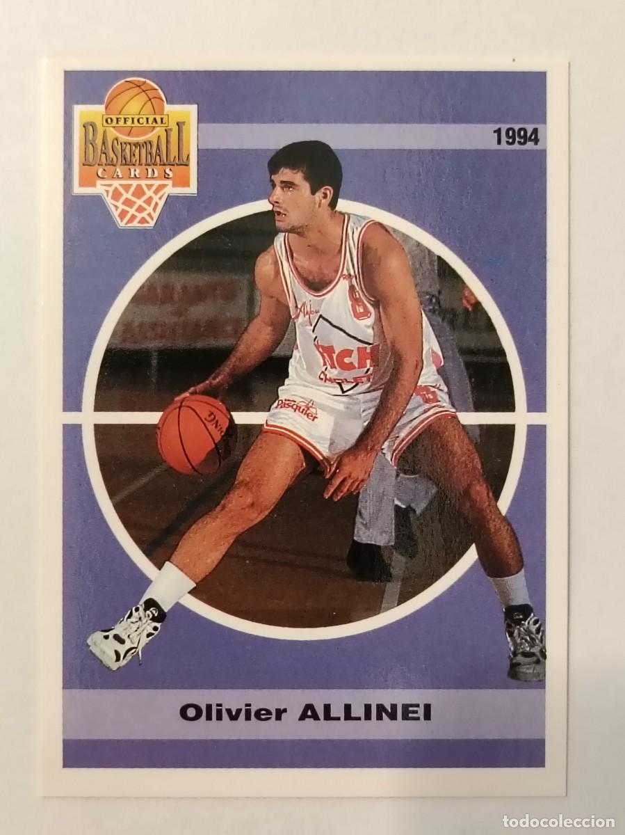 Coleccionismo deportivo: #24 OLIVIER ALLINEI (CHOLET) CARDS LNB FRANCIA 93/94 PANINI