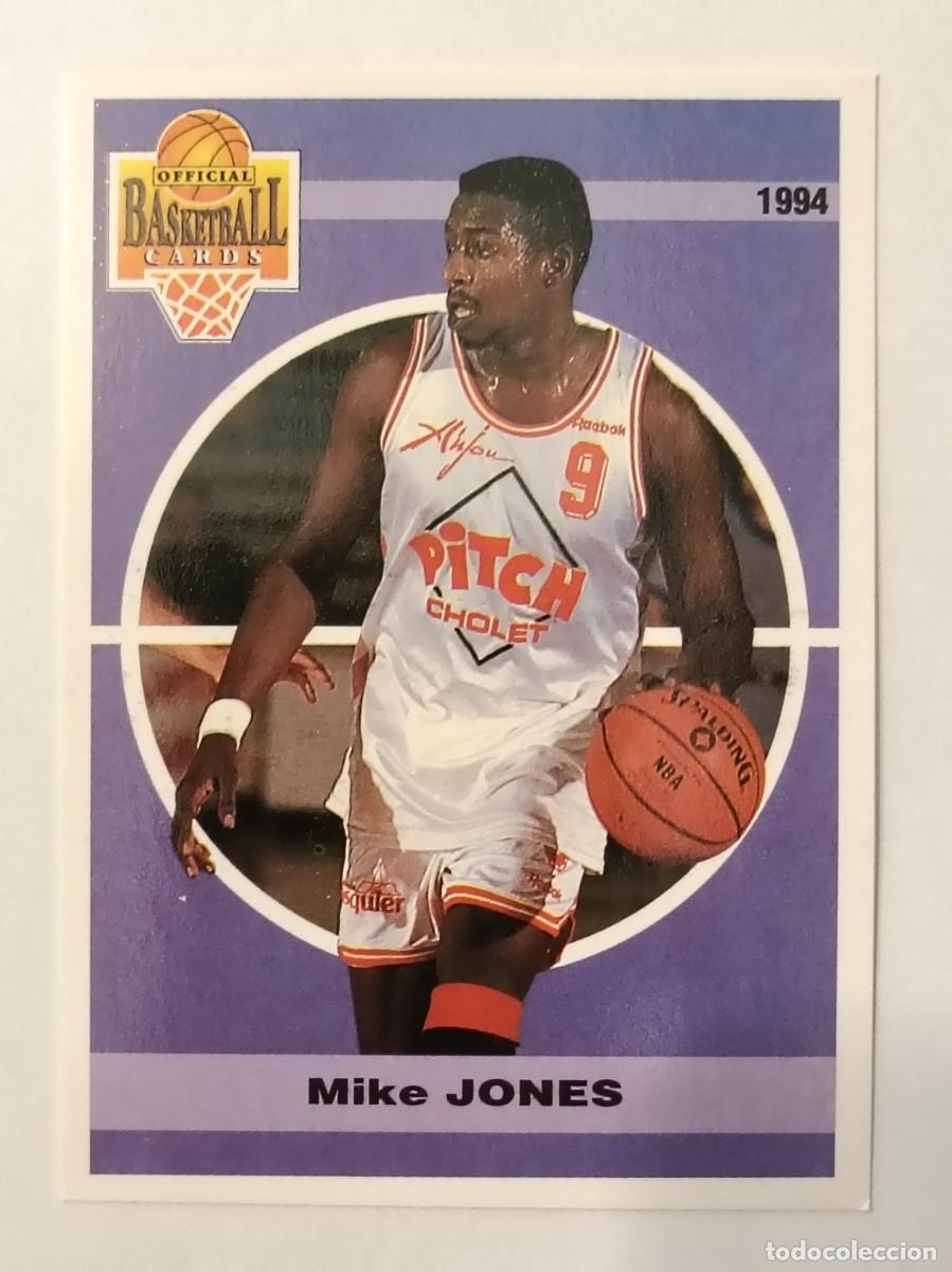 Coleccionismo deportivo: #25 MIKE JONES (CHOLET) CARDS LNB FRANCIA 93/94 PANINI