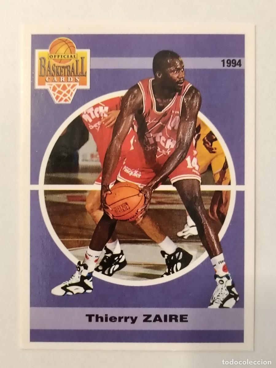 Coleccionismo deportivo: #29 THIERRY ZAIRE (CHOLET) CARDS LNB FRANCIA 93/94 PANINI