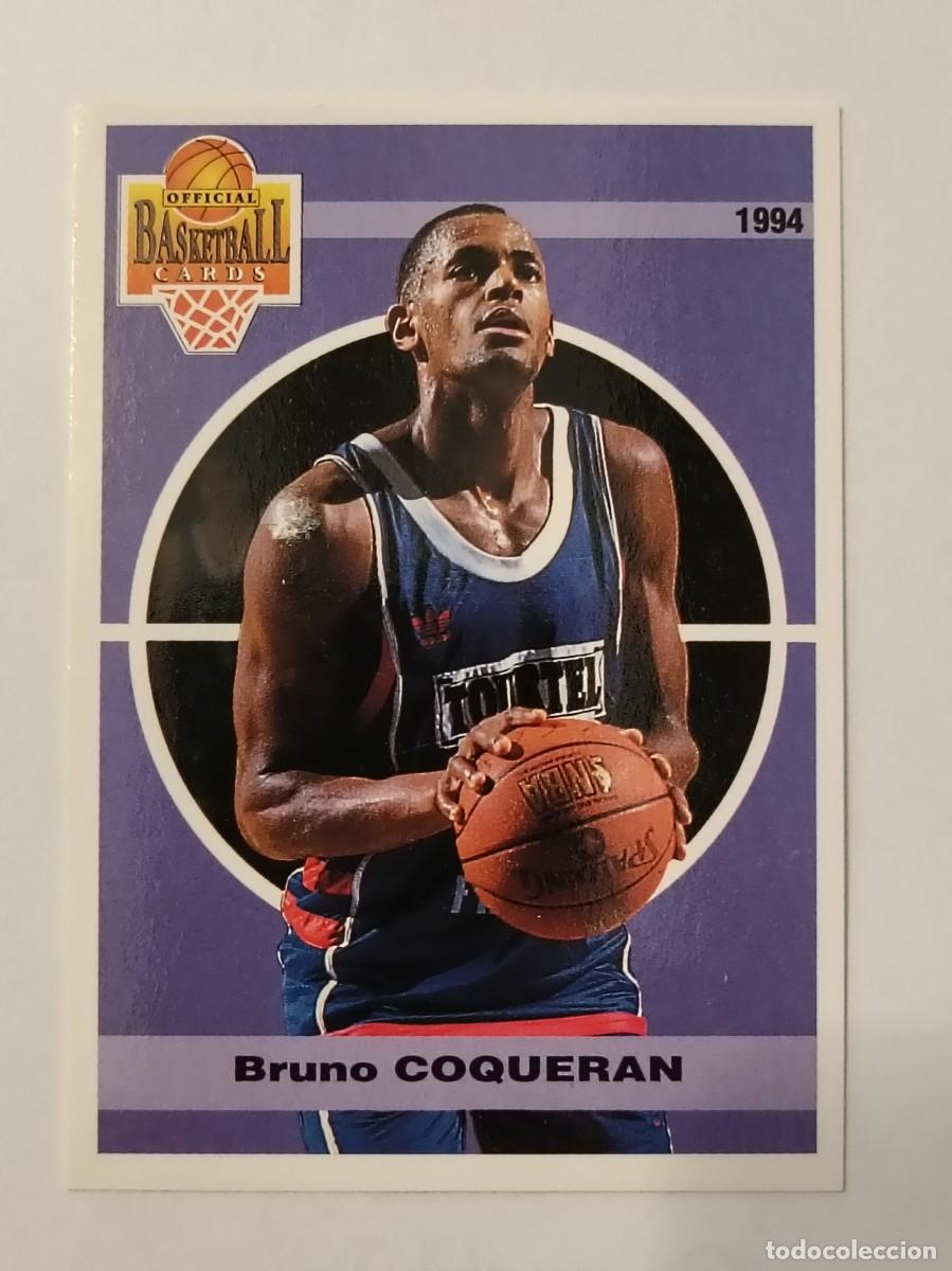 Coleccionismo deportivo: #30 BRUNO COQUERAN (CHOLET) CARDS LNB FRANCIA 93/94 PANINI
