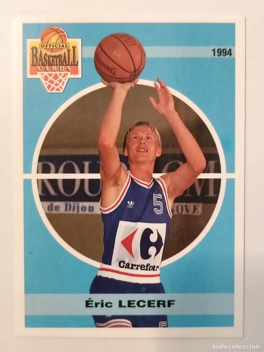 Coleccionismo deportivo: #31 ERIC LECERF (DIJON) CARDS LNB FRANCIA 93/94 PANINI