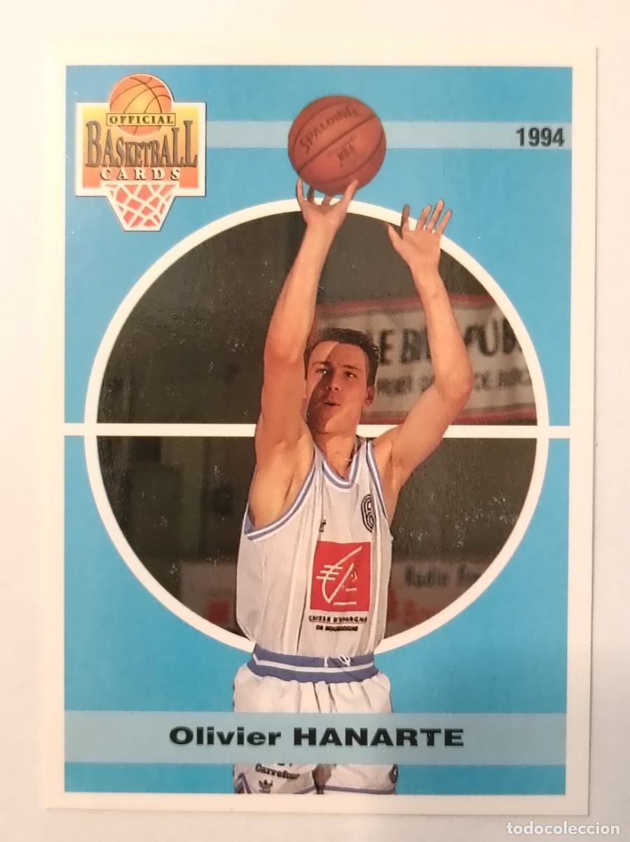 Coleccionismo deportivo: #32 OLIVIER HANARTE (DIJON) CARDS LNB FRANCIA 93/94 PANINI