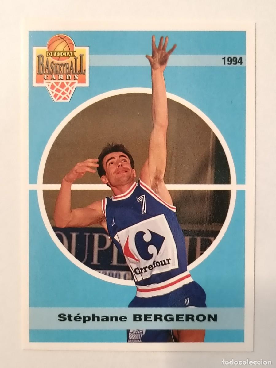 Coleccionismo deportivo: #33 STEPHANE BERGERON (DIJON) CARDS LNB FRANCIA 93/94 PANINI