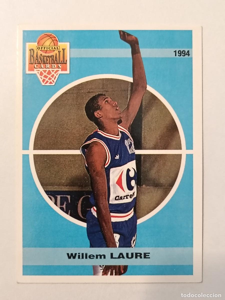 Coleccionismo deportivo: #37 WILLEM LAURE (DIJON) CARDS LNB FRANCIA 93/94 PANINI