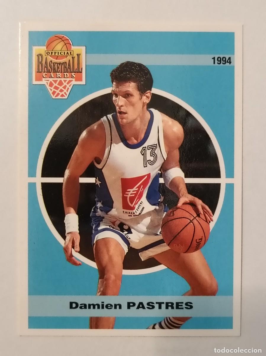 Coleccionismo deportivo: #38 DAMIEN PASTRES (DIJON) CARDS LNB FRANCIA 93/94 PANINI