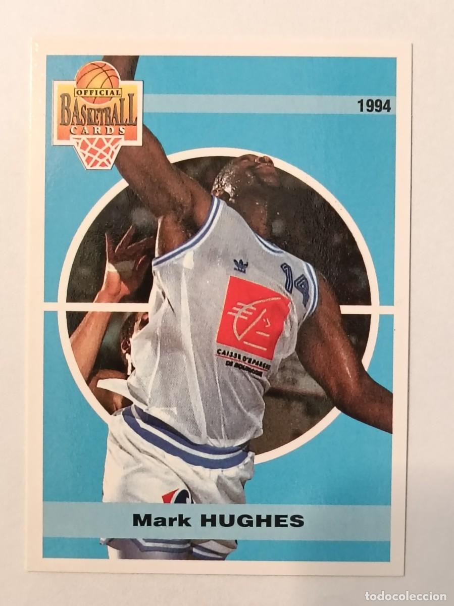 Coleccionismo deportivo: #39 MARK HUGHES (DIJON) CARDS LNB FRANCIA 93/94 PANINI