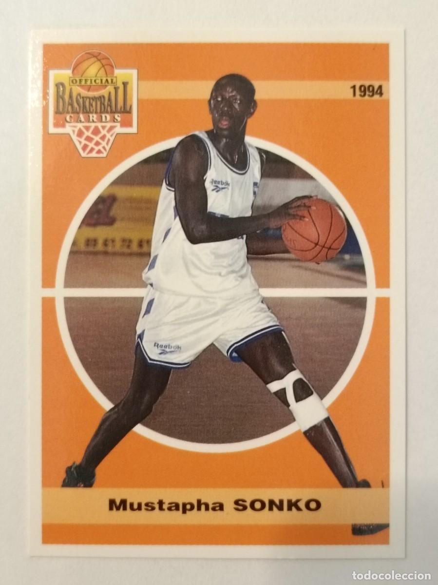 Coleccionismo deportivo: #41 MUSTAPHA SONKO (GRAVELINES) CARDS LNB FRANCIA 93/94 PANINI
