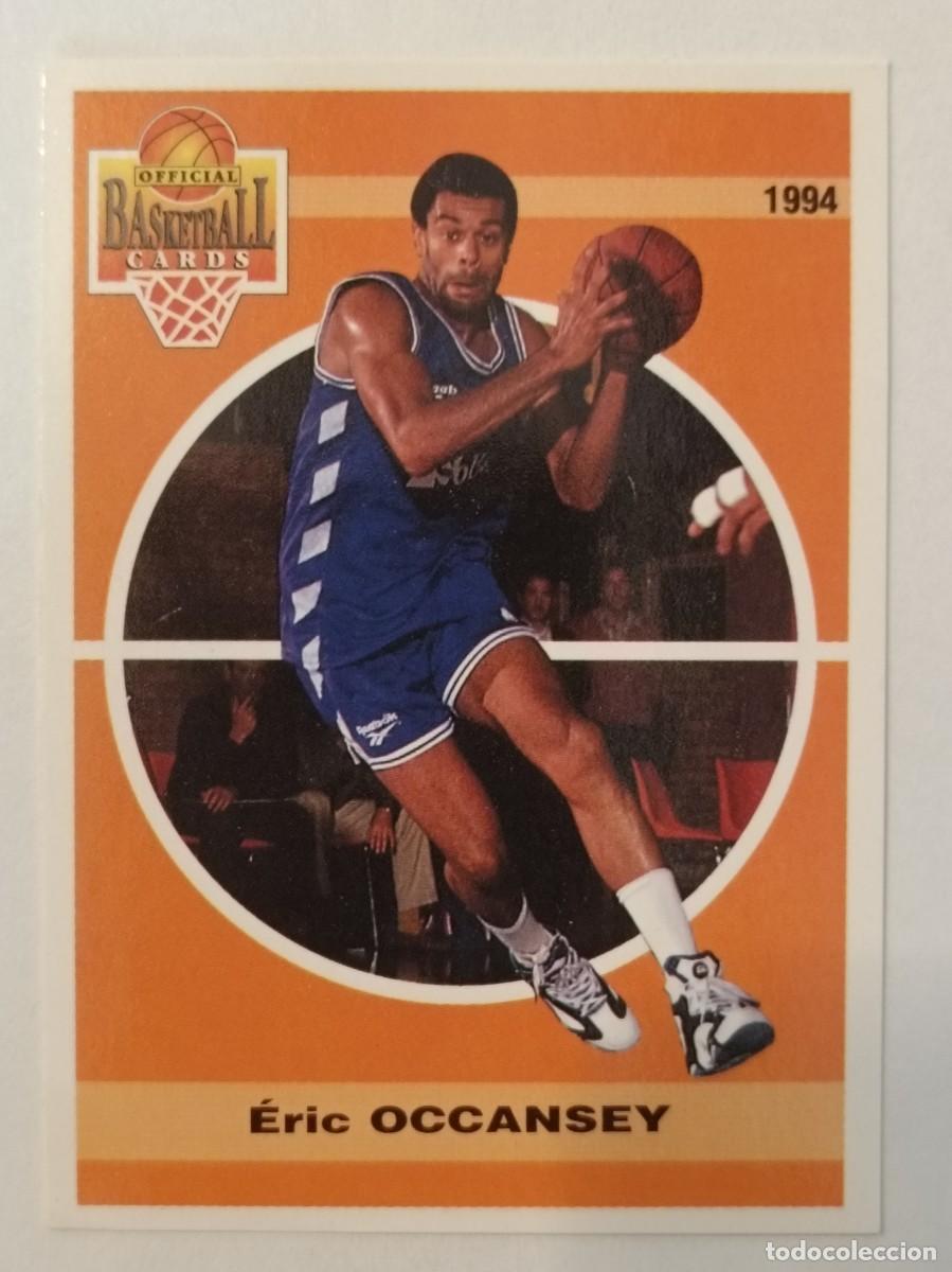Coleccionismo deportivo: #43 ERIC OCCANSEY (GRAVELINES) CARDS LNB FRANCIA 93/94 PANINI