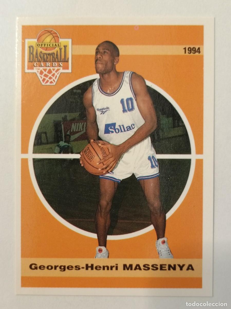 Coleccionismo deportivo: #45 GEORGES-HENRI MASSENYA (GRAVELINES) CARDS LNB FRANCIA 93/94 PANINI
