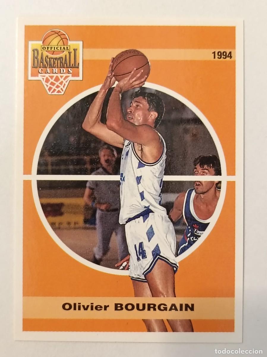Coleccionismo deportivo: #48 OLIVIER BOURGAIN (GRAVELINES) CARDS LNB FRANCIA 93/94 PANINI